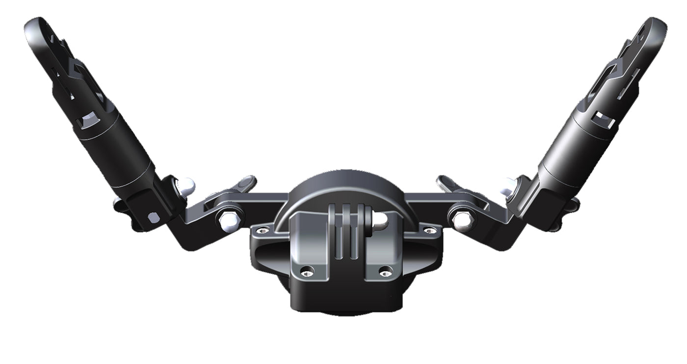 【微高レート】　4cディスペクター　4cベン天門　三重スリーブ 調整パーツ付き 3DC Twin Light Mount Adapter XL Set｜ダイビング用水中ライトの通販
